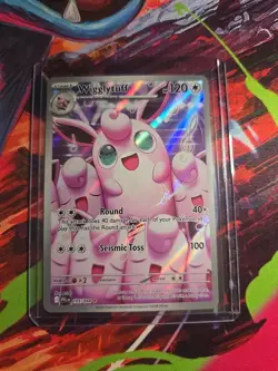 Pokemon Phantasmal Flames PFL EN Wigglytuff - 105/094 IR NM - Image 1