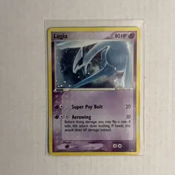 Pokemon TCG Lugia 2/17 Pop Series 5 Holo (Swirl) . Pk001351 - Image 1
