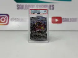 Pokemon TCG: Rayquaza VMax Full Art Secret Rare. Evolving Skies 218/203. PSA 9 - Image 3