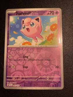 Jigglypuff 83/193 Reverse Holo Paldea Evolved NM - Image 1