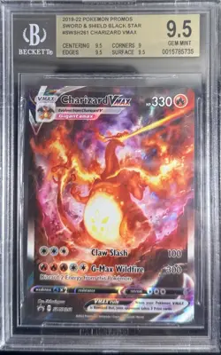 Charizard Vmax Black Star Promo SWSH261 Pokemon Ultra-Premium Collection BGS 9.5 - Image 1