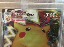 Pikachu VMAX #044 - 2020 Pokemon Sword & Shield Vivid Voltage - PSA 9 - Image 4