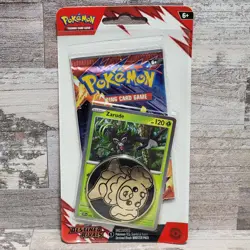 Pokemon TCG Destined Rivals Blister Pack 1 Booster Pack Zarude Promo - New - Image 1