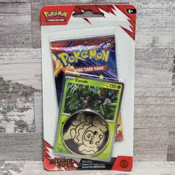 Pokemon TCG Destined Rivals Blister Pack 1 Booster Pack Zarude Promo - New - Image 4