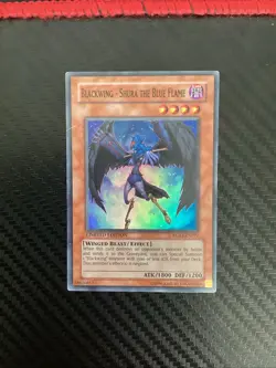 Blackwing - Shura the Blue Flame - RGBT-ENPP2 - Super Rare Yugioh - Image 1