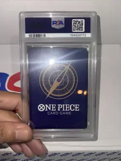 PSA 10 The Azure Sea's Seven One Piece CCG Nami #OP14-031 - Image 2