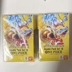One Piece OP-15 Double Pack Booster Box Adventure of Kami Island TCG NEW Lot 2 - Image 1