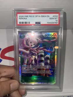 One Piece Op 14 Perona SR PSA 10 - Image 1