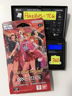 (HEAVY)🔥One Piece Heroines Edition EB 03 Sleeved Booster Pack (Factory Sealed) - Image 1