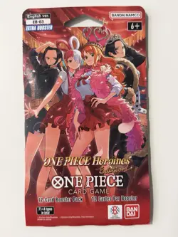 (HEAVY)🔥One Piece Heroines Edition EB 03 Sleeved Booster Pack (Factory Sealed) - Image 2