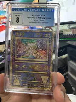 [NM-MT] CGC 8 Pokemon Card ANCIENT MEW " NINTEDO " ERROR 1999 PROMO Japanese - Image 2