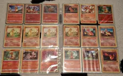 Radiant Charizard 011/078 Charmander & Charmeleon Evolution Cards With Spanish - Image 1
