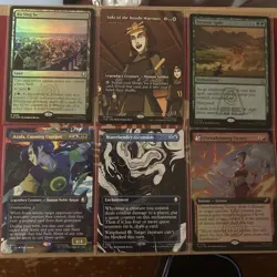 MTG Avatar The Last Airbender Lot of 9 Cards NM Condition - Image 1