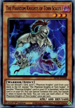 The Phantom Knights of Torn Scales MP21-EN168 Ultra Rare Yu-Gi-Oh! Card NM - Image 1