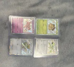 Pokemon TCG 4 Card Lot, Holo English Dachsbun Pineco Pidgeotto Scizor - Image 1