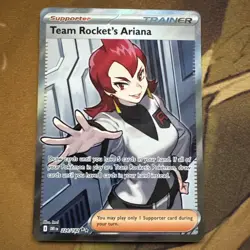 Team Rocket's Ariana 224/182 Sv10: Destined Rivals Holo Pokemon Card - Image 1