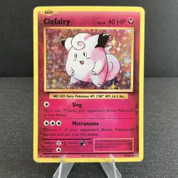 Clefairy 63/108 Holo Rare XY Evolutions 2016 Pokemon TCG Card - Image 1