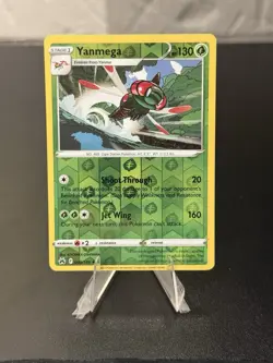 Yanmega 009/159 - Crown Zenith Reverse Pokemon Holo Foil Nice! - Image 1