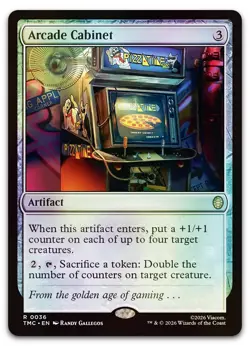 Arcade Cabinet (Surge Foil) #36 (NM) TMC Magic MTG - Image 1
