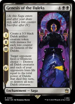 NM Genesis of the Daleks, MTG, Doctor Who, Magic the Gathering, 69 - Image 1