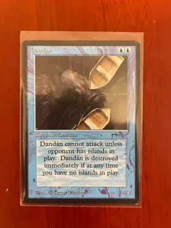 MtG - Dandan Arabian Nights LP Lightly Played - Image 1