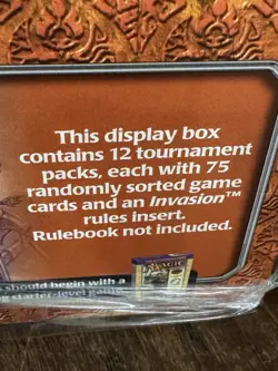 Invasion Starter Tournament Deck Pack (ENGLISH) SEALED NEW MAGIC MTG - Image 3
