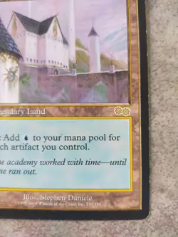 MTG Magic the Gathering - Tolarian Academy - Urza's Saga Check Images - Image 5