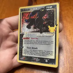 Pokemon TCG: Umbreon Gold Star 17/17 Celebrations 25th Anniversary - Image 2