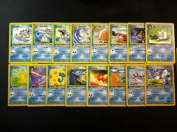 1st Edition Non Holo Pokemon Lot English 1995-2000 Neo Team Rocket NM APPROX 100 - Image 1