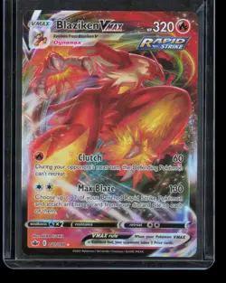 Blaziken VMAX #21 Pokemon Chilling Reign NM - Image 1