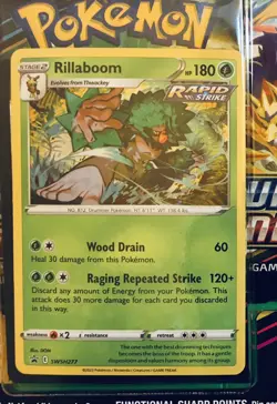 🔥Pokemon CROWN ZENITH Pin Collection 3 Pack Blister *Rillaboom* New/Sealed🔥 - Image 5