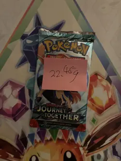 Heavy! Over 22.45 Gram Pokemon Journey Together Booster Pack Sealed - Image 2