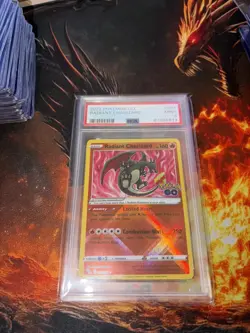 2022 Pokemon Radiant Charizard Pokemon Go 011/078 PSA 9 MINT - Image 1