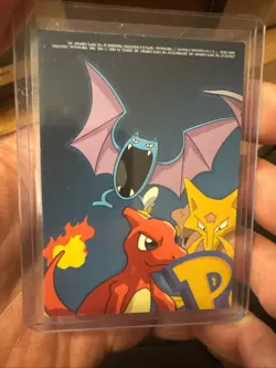 1999 Topps Pokemon Series 1 Staryu #TV5 Textured Foil Puzzle Back Rare Misty - Image 2