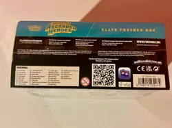 Pokemon TCG Mega Evolution Ascended Heroes ETB Factory Sealed Rear Description - Image 3