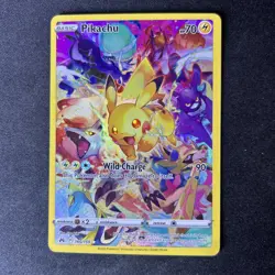 Pokemon Pikachu TCG Crown Zenith Holo Full Art Secret Rare 160/159 - Image 1
