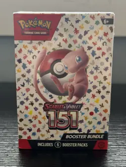 Pokemon TCG Scarlet & Violet 151 Booster Bundle Box 6 Packs - SEALED Mint - Image 1