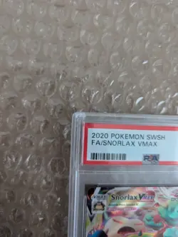 2020 Pokemon - Snorlax Vmax Full Art PSA10 - Image 3