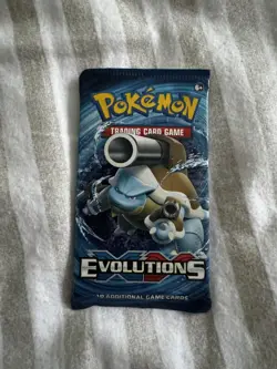 Sealed Booster Pack - XY Evolutions 2016 - POKEMON unopened - Blastoise artwork - Image 1