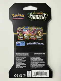 (HEAVY)🔥 31.66g Pokemon Perfect Order Sleeved Booster Pack Factory Sealed✅ - Image 3