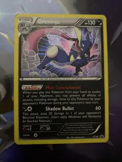 Pokemon Greninja Black Star Promo XY24 - Rare Holo Promo - Dark Type - Image 1