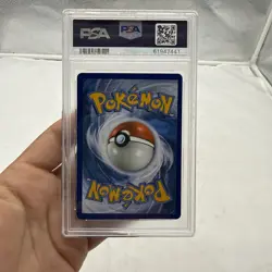 2016 POKEMON XY EVOLUTIONS #103 FULL ART/MEWTWO EX PSA 9 - Image 3