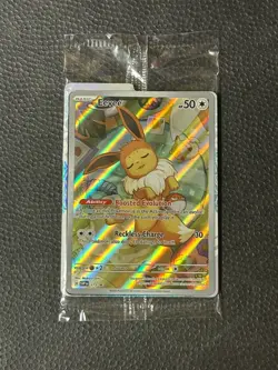 Pokemon Eevee Holo #173 Scarlet & Violet Promo Card New Sealed SVP EN - Image 1