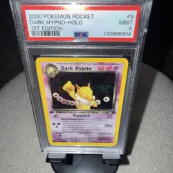 Pokemon TCG Dark Hypno 1st Edition Holo Team Rocket 9/82 PSA 9 2000 - Image 4