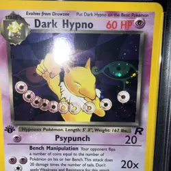 Pokemon TCG Dark Hypno 1st Edition Holo Team Rocket 9/82 PSA 9 2000 - Image 5