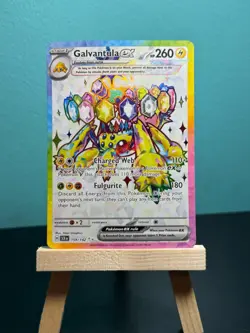 Galvantula ex NM 159/142 Holo Stellar Crown Pokemon Ultra Rare - Image 1