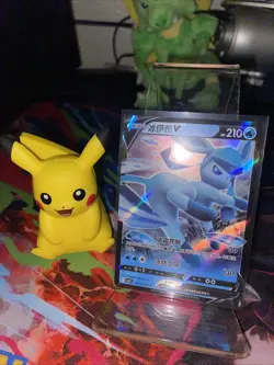 Glaceon V 0813/14 CBB2C S-Chinese Gem Pack Vol 2 Pokemon NM - Image 1