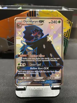 Pokemon TCG Decidueye GX SV47/SV94 Hidden Fates Shiny Vault Full Art 240HP - Image 1