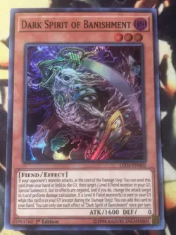 Yugioh: Dark Spirit Of Banishment - LED5-EN002 - Super Rare - 1st Edition - NM - Image 1