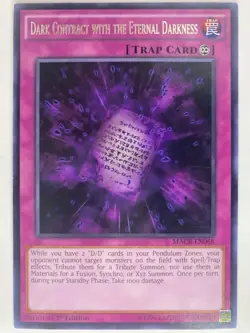 Dark Contract With The Eternal Darkness - MACR-EN068 - Rare - 1st Edition - Image 1